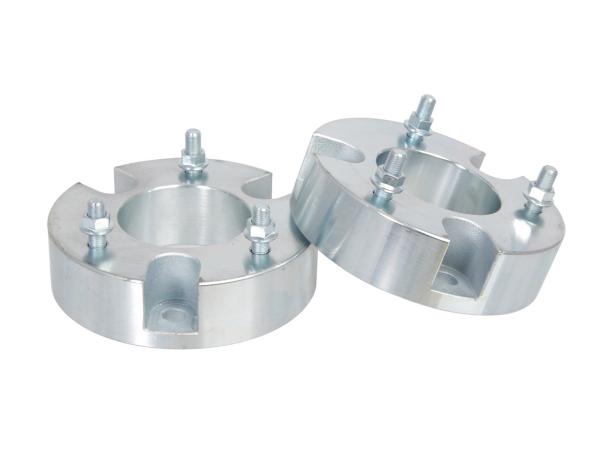 Anodized Silver 3 Coil Spacer Lift Kit , Steel Ford F150 Spacer Lift Adjustable