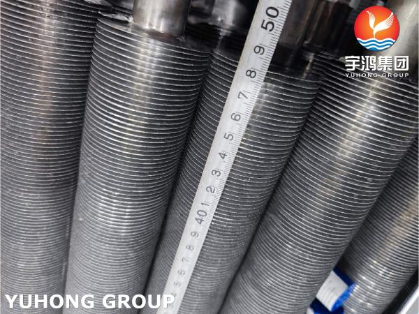 ASTM B163 Alloy 825 N08825 Nickel Alloy Extruded Finned Tubes Suppliers With AL1060 Fins