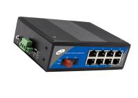 Porto portuário do ponto de entrada 10/100Mbps da fibra 8 do gigabit do interruptor 8 dos ethernet do ponto de entrada do gigabit