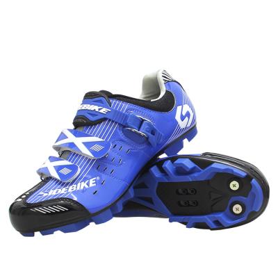 O ciclismo respirável azul do auto fechamento calça a curvatura feita sob encomenda resistente de D-Iink da sujeira