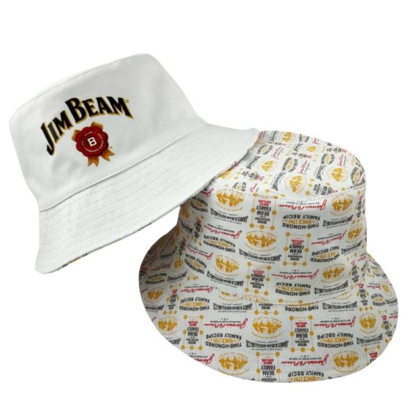 Promotional Polyester Reversible Bucket Hat Full Colour Printed