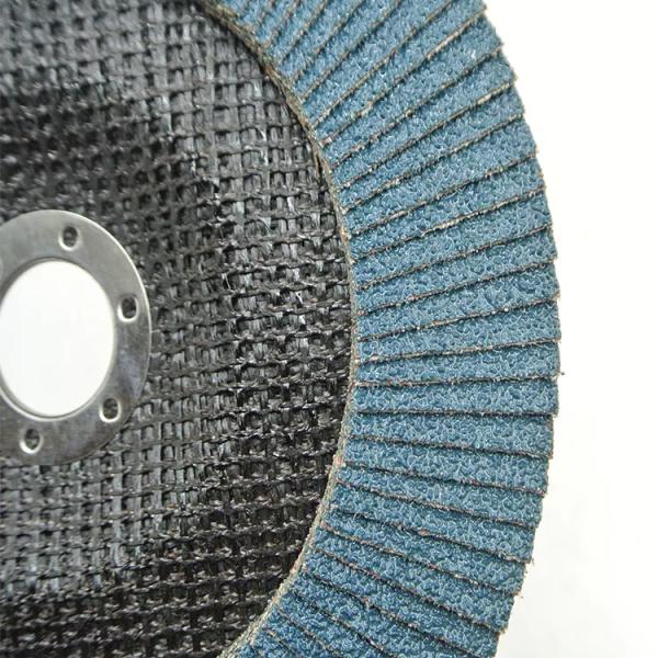 Abrasive Tools Manufacturer 4inch Aluminum Oxide Flap Disk Sanding Disc for Stainless Steel Metal Polishing