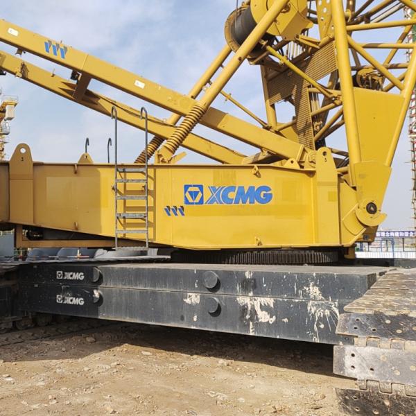 XGC350t Used Crawler Crane Telescopic Crawler Crane Equipment