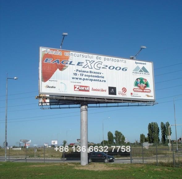 Cheap and Quality aluminium trivision rotating billboard