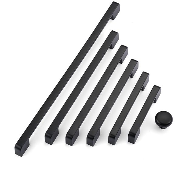 Modern Customizable Metal Aluminum Alloy Furniture Hardware Accessories Wardrobe Cabinet Bedroom Living Room Furniture Handle
