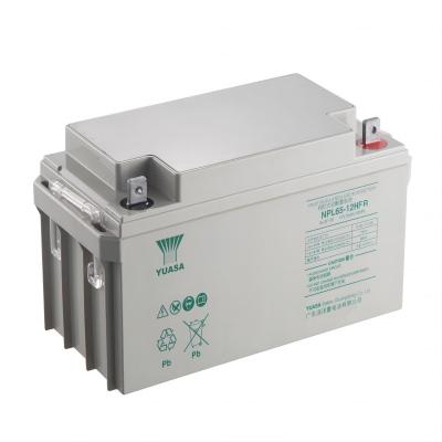 Batterie au plomb-acide scellée 12V 65A NPL65-12H avec capacité de recharge