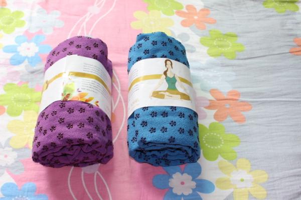 microfiber yoga towel yoga mat towel with mesh bag