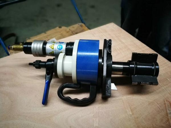 Máquina de chanfradura fria de expansão interna de Beveler da tubulação pneumática de pouco peso