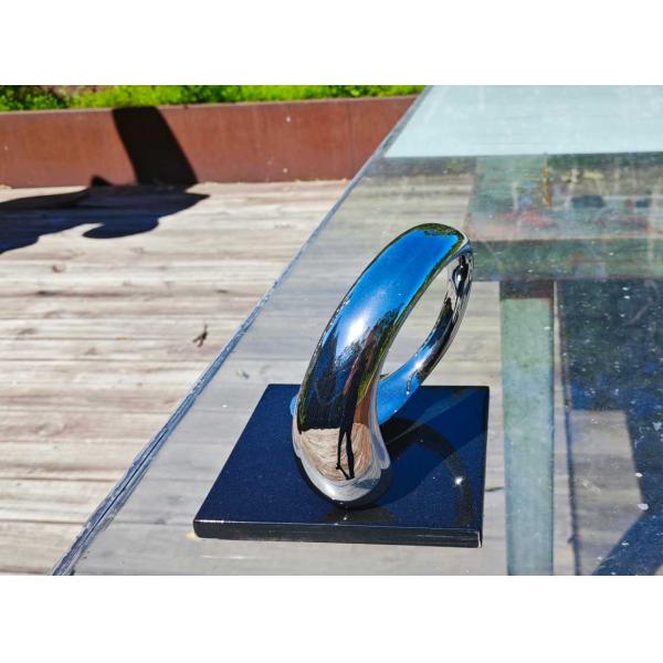 Modern Small Stainless Steel Indoor Ornaments Sculpture