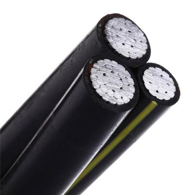 ABC Aerial Bunched Cable Triplex Service Drop Cable With IEC ASTM Standard