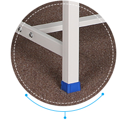 Sofá portátil azul del examen, sofá del examen médico para el doctor