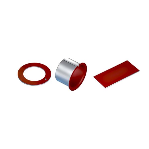 Metal-Polymer Plain Bearings,Steel back + Porous  Bronze Sinter +