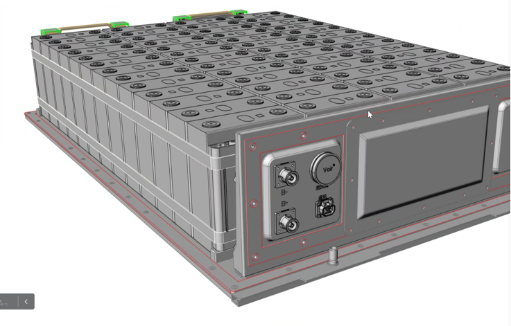 ESS 1P48S 314 Cell Aluminum Liquid Cooling Plate With Integrated Steel Frame