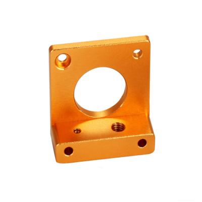 O CNC do bronze do reparo HPb59 da maquinaria girou as peças com o torno anodizado