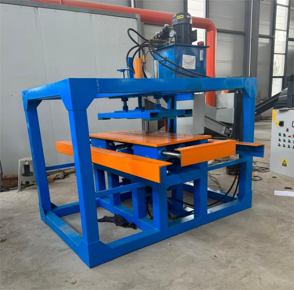 Semi Automatic Photovoltaic Solar Panel Recycling Plant Solar Panel Frame Removing Recycling Machine