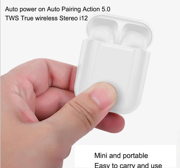 AirPods Running Wireless Headphones Earphones I12 Bluetooth Tws Earbuds With Mic