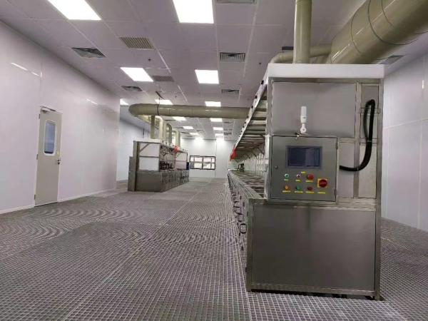250KW Semiconductor Cleaning Machine 40KHZ - 80KHZ Ultrasonic Cleaning Line