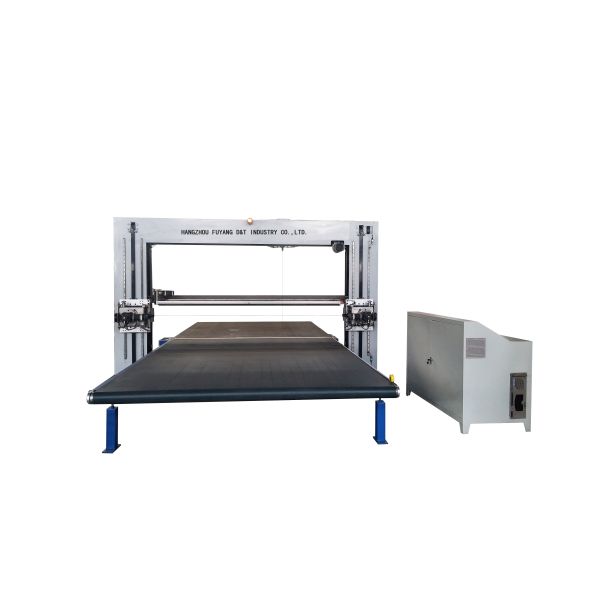 CNC Horizontal Sponge Cutting Machine Foam PU Oscillating Blade Automatic 6kw