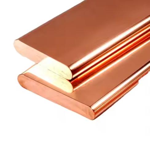 C1100 T2 Round Copper Bus Tube Flat Rod Steel Busbar 3mm 6mm 8mm