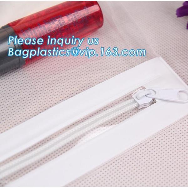 метал молния, слайдер металла, сумка документа сетки ПВК размера папки файла а4 с косметиками молнии поставки офисов путешествуют пакет