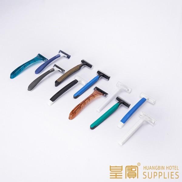 Disposable Shaving Razor And Razor Head Stainless Steel Blade Hotel Amenities Kit