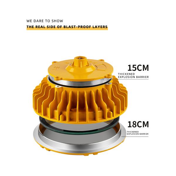 100W IP66 Aluminum Alloy LED Floodlight Explosion Proof Lighting Fixtures for Hazardous Locations