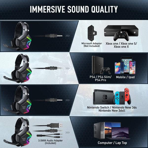 DC5V 50mm Ipx-5 ONIKUMA K10 Pro Gaming Headset With Mic