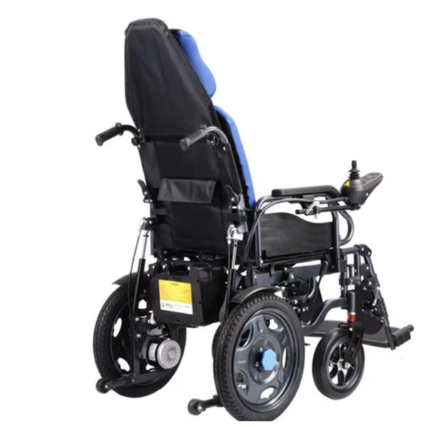 Collapsible Electric Lightweight Folding Wheelchair For Disabled 125x75