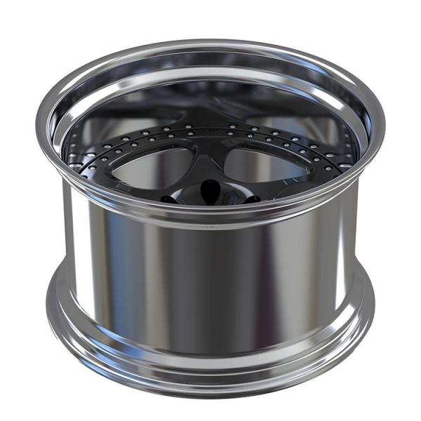 Porsche 997 5x130 Big Lip 5x130 19 Inch Wheels Polish 2 PC Forged Staggered