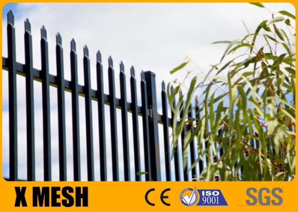 Bronze Color 6 Spear Top Aluminum Fence Powder Coated