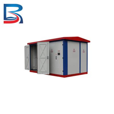 SF6 Air Insulated Metal Clad Power Compact Transformer Substation Uses SCADA