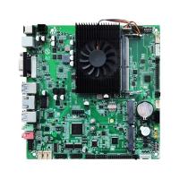 Celeron J4125 Mini ITX carte mère DDR4 carte mère PC avec processeur quad-core processeur AX-J4125-POS-V2.0