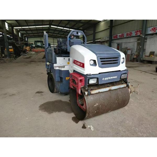 Dynapac CC1100C 3ton Road Roller with Powerful Power Signal Drum in Heavy Construction