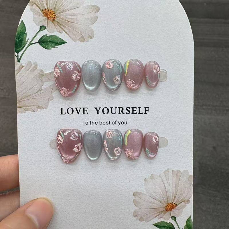Custom Design Premium Handmade Press On Nails For Easy Application