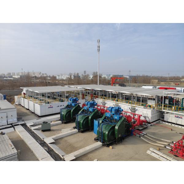 Oil Base Solids Control System Mud Drilling Waste Management Equipment For Site