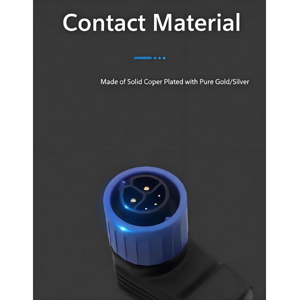 IP67 Waterproof Electric Motorcycle Charging Connector 50A EV Plug