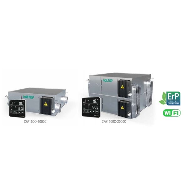 Holtop CFA Series CFA 1500C Ceiling Mounted Energy Recovery Ventilators CE Certified