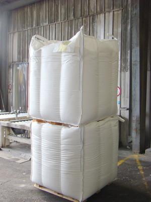 2000LBS 1000kg Baffle Bulk PP Woven Big Bag For Agriculture Starch Q Bag