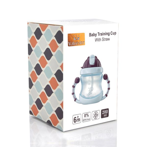 Promotion à l'épreuve des fuites Baby Sippy Cup pour bébé de 6 mois