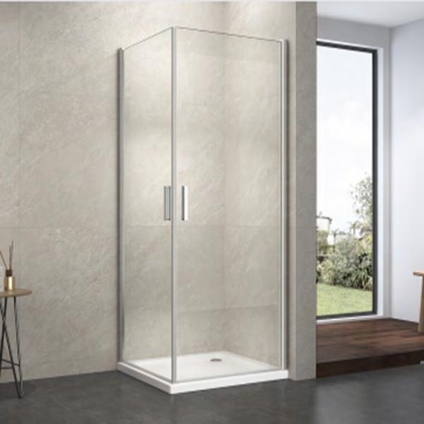 Frameless Frame Style Bathroom Shower Cabinets 6mm Glass