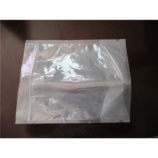 Plastic Clear Stand Up Zipper Pouch Bags General Purpose Oxygen Resistance