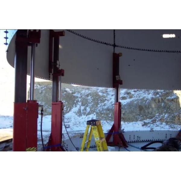 Гидравлический источник питания Простые поршневые резервуары для подъемного клапана для зерновых силосов вместимостью 1-10 т