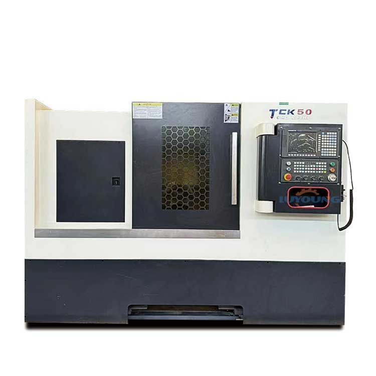 Cnc цепная наклонная кровать TCk50 Гидравлический Chuck Tailstock Гидравлическая башня