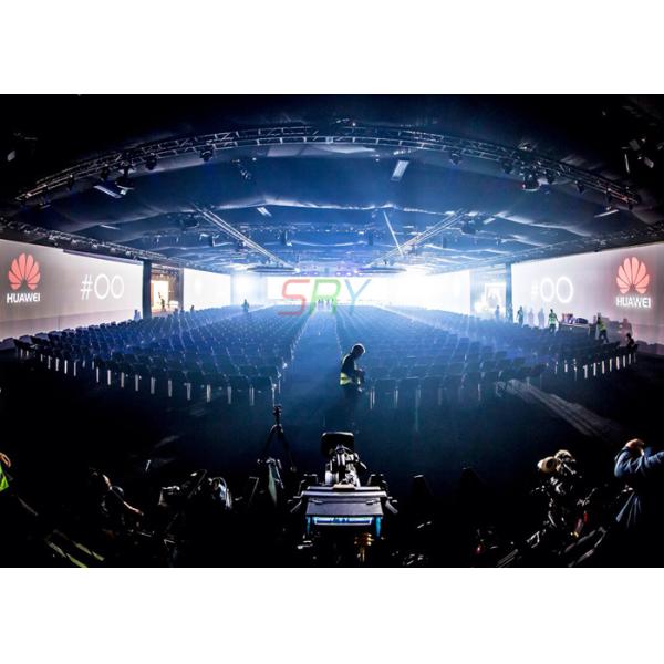 High Definition 4mm HD Stage LED Screens , Outdoor Electronic Message Boards Advertising