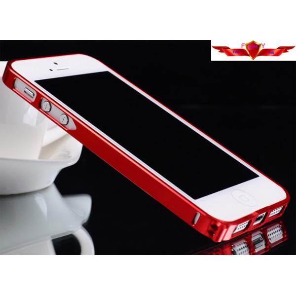New Colorful Aluminum Iphone 4 4S 5 5S Bumper Cases Gift Box Included