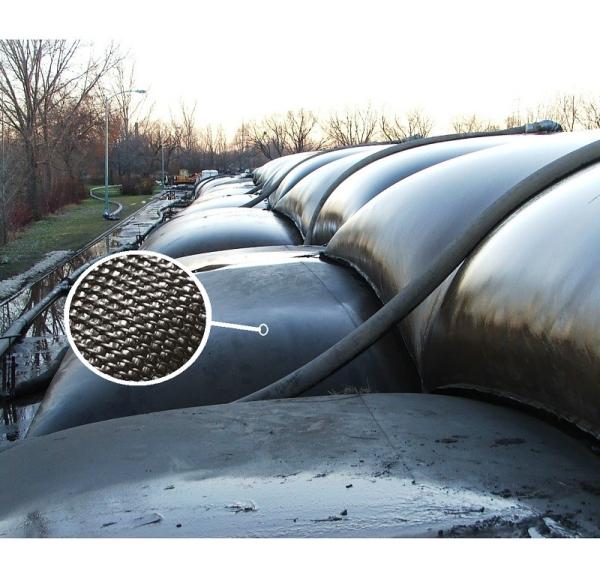 Tubes de asséchage de géotextile tissés par pp