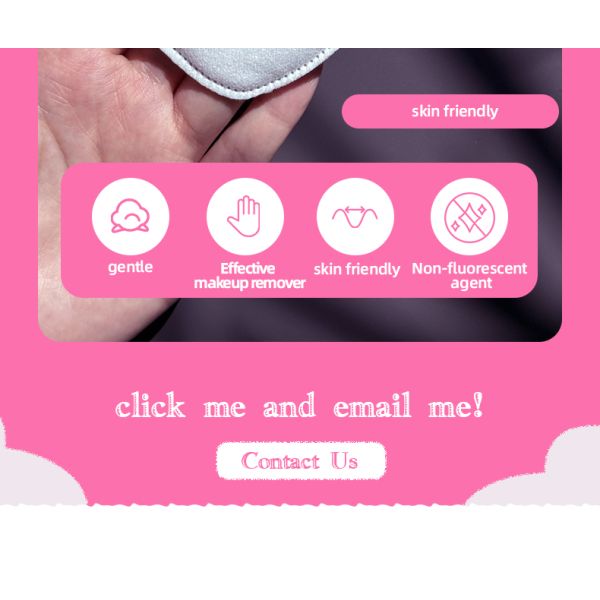 Toallitas desmaquillantes desechables OEM en forma de corazón, almohadillas de algodón al por mayor para la cara