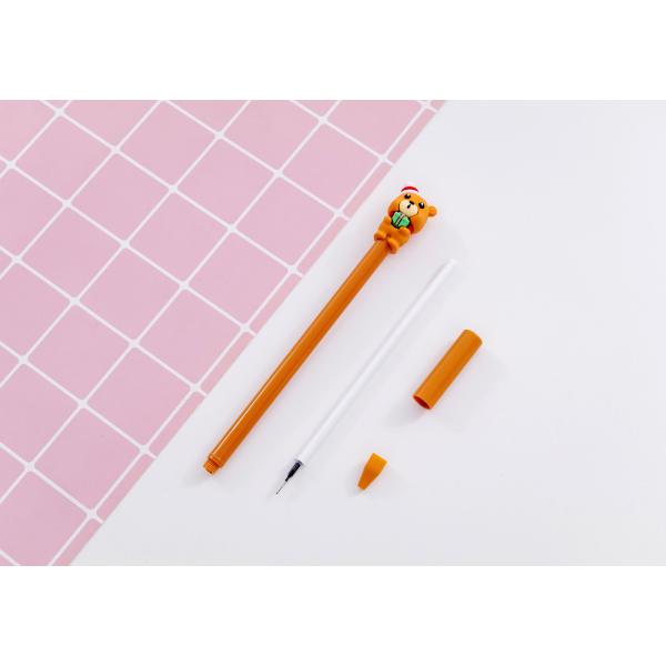 Colorido tema de Navidad en 3D 0.5mm Pluma de gel regalo creativo pequeños premios Pluma neutral