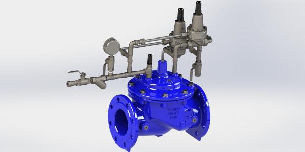 EPDM Diaphragm Surge Anticipator Valve PN10 PN25