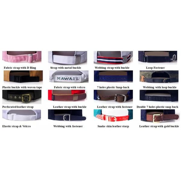 Высококачественные вышитые свернутые крышки, подгонянные пластиковые крышки Докер пряжки, помытые черные Бримлесс шляпы